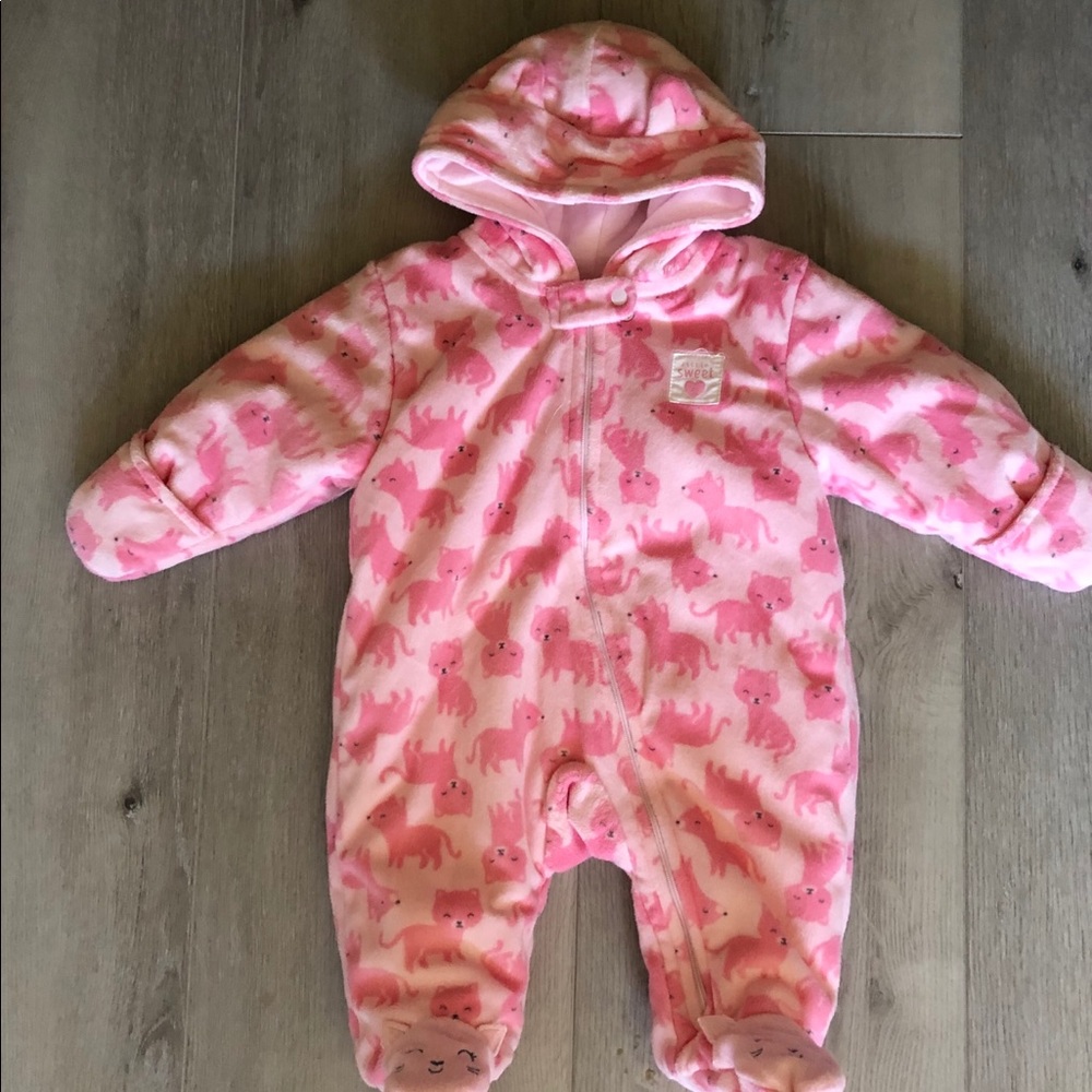 Carter’s Just One You Baby Girls Snowsuit Onesie